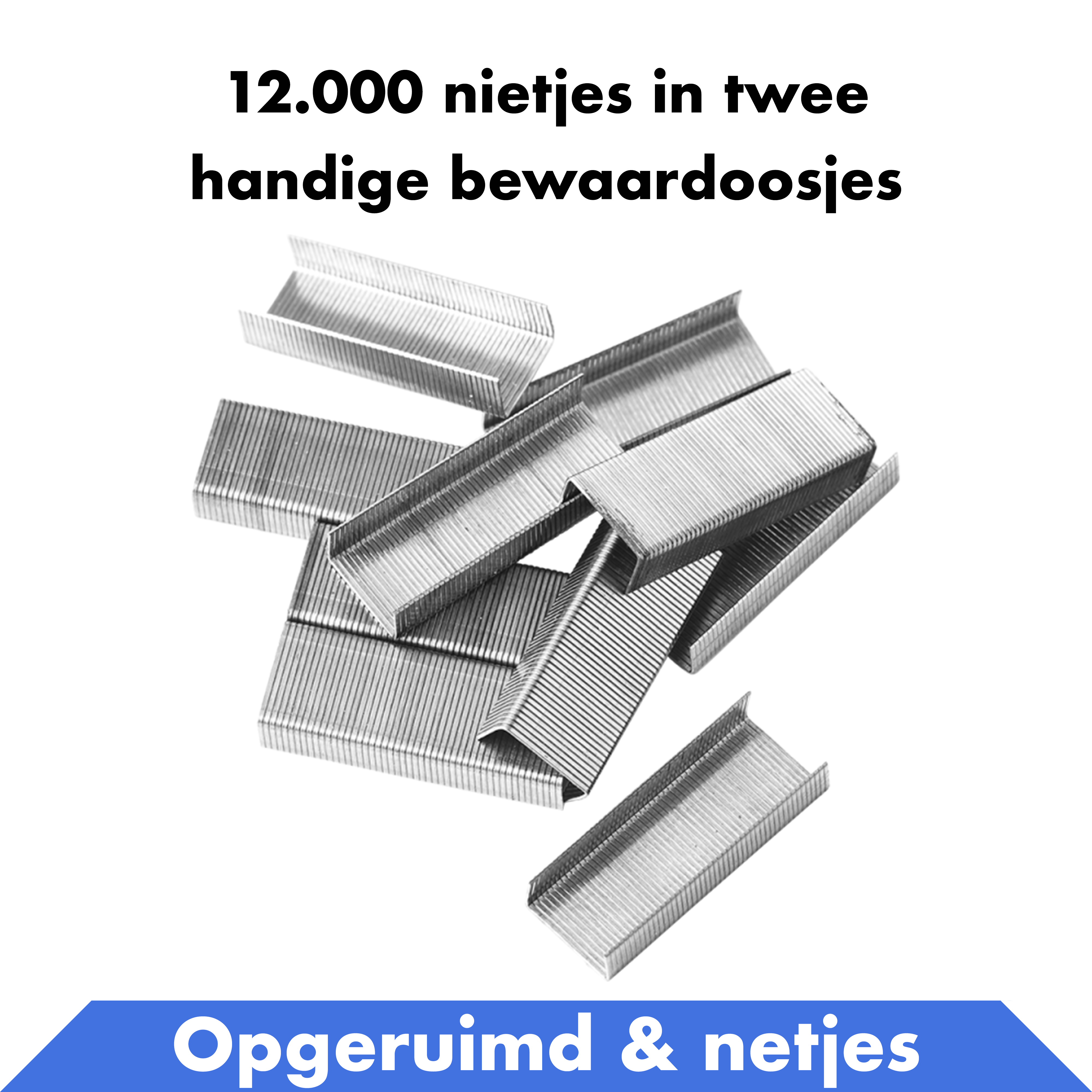 Nietjes Maat 24/6 - 60000 stuks