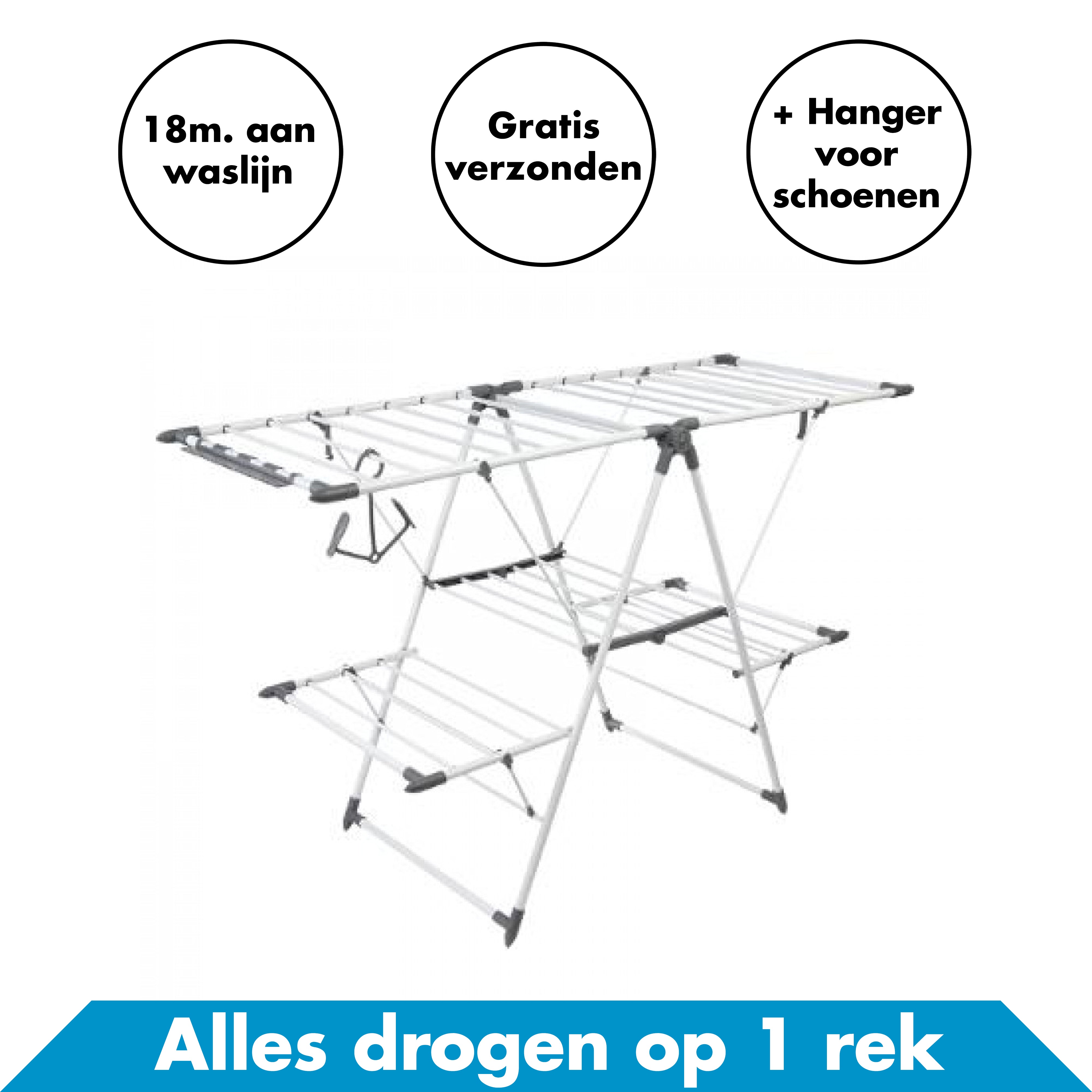 5 pack Luxe Droogrekken