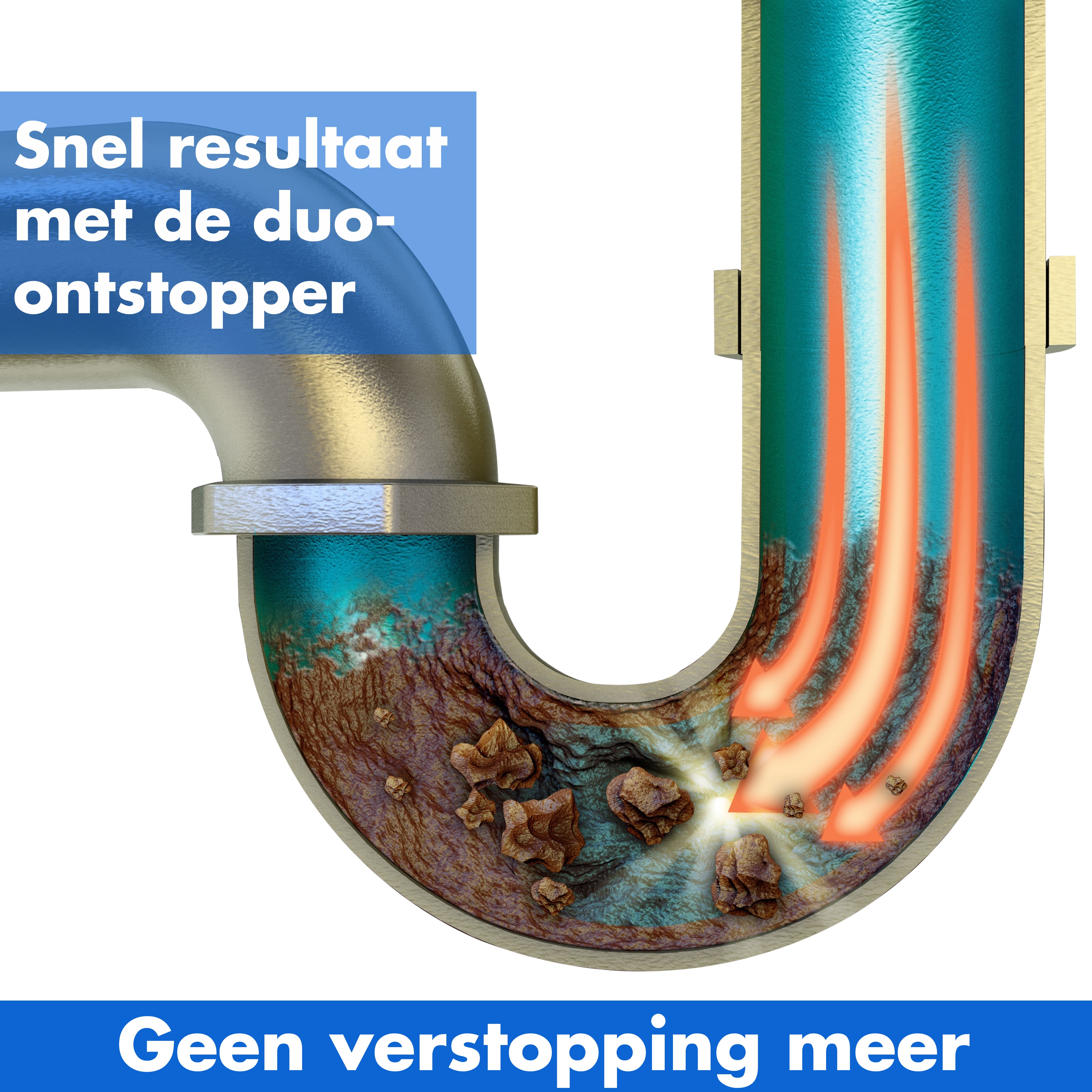 Gootsteenontstopper 2 pack