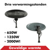 Terrasverwarmer set van 4