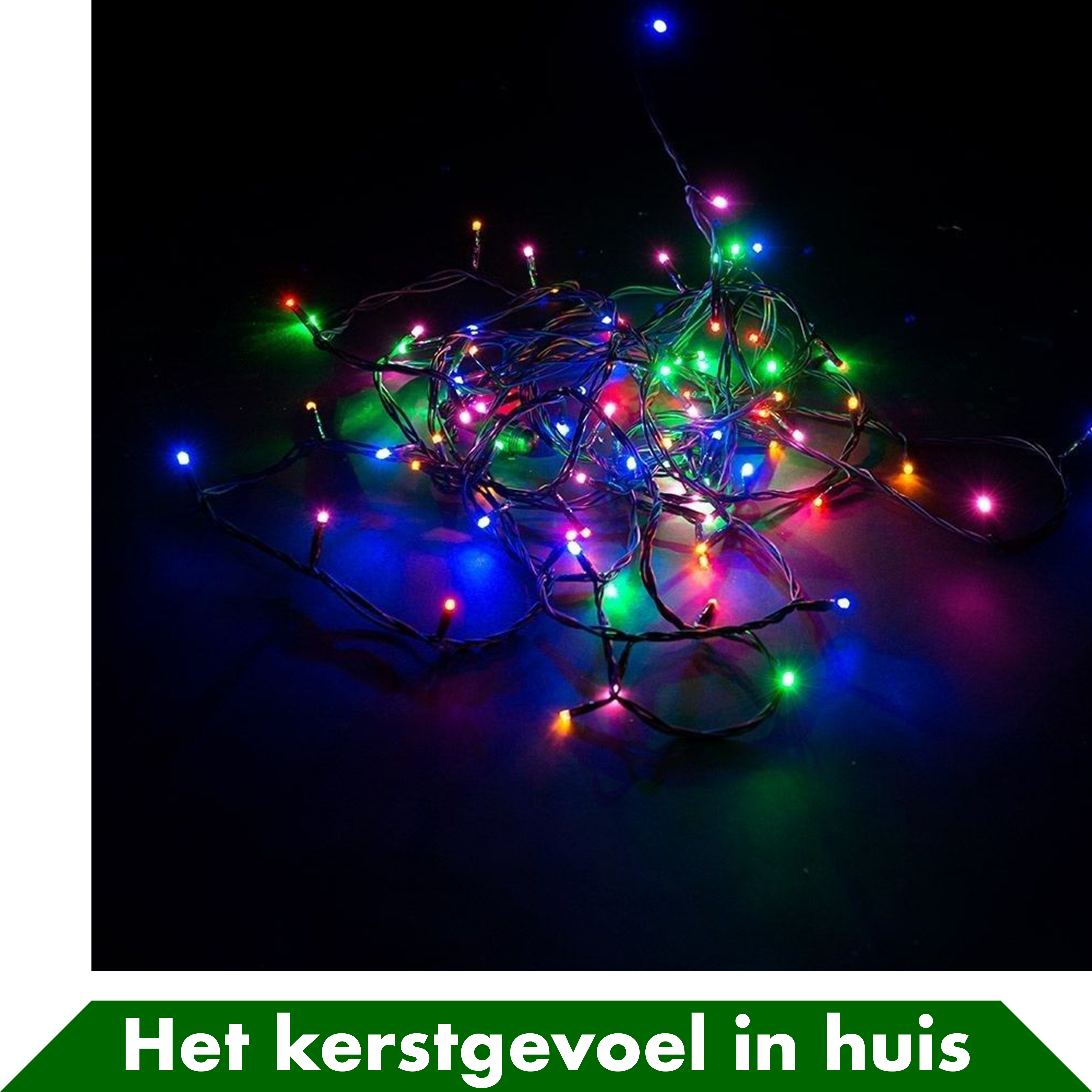 Feest & Kerstverlichting - 100 LED Lampjes – Multicolor