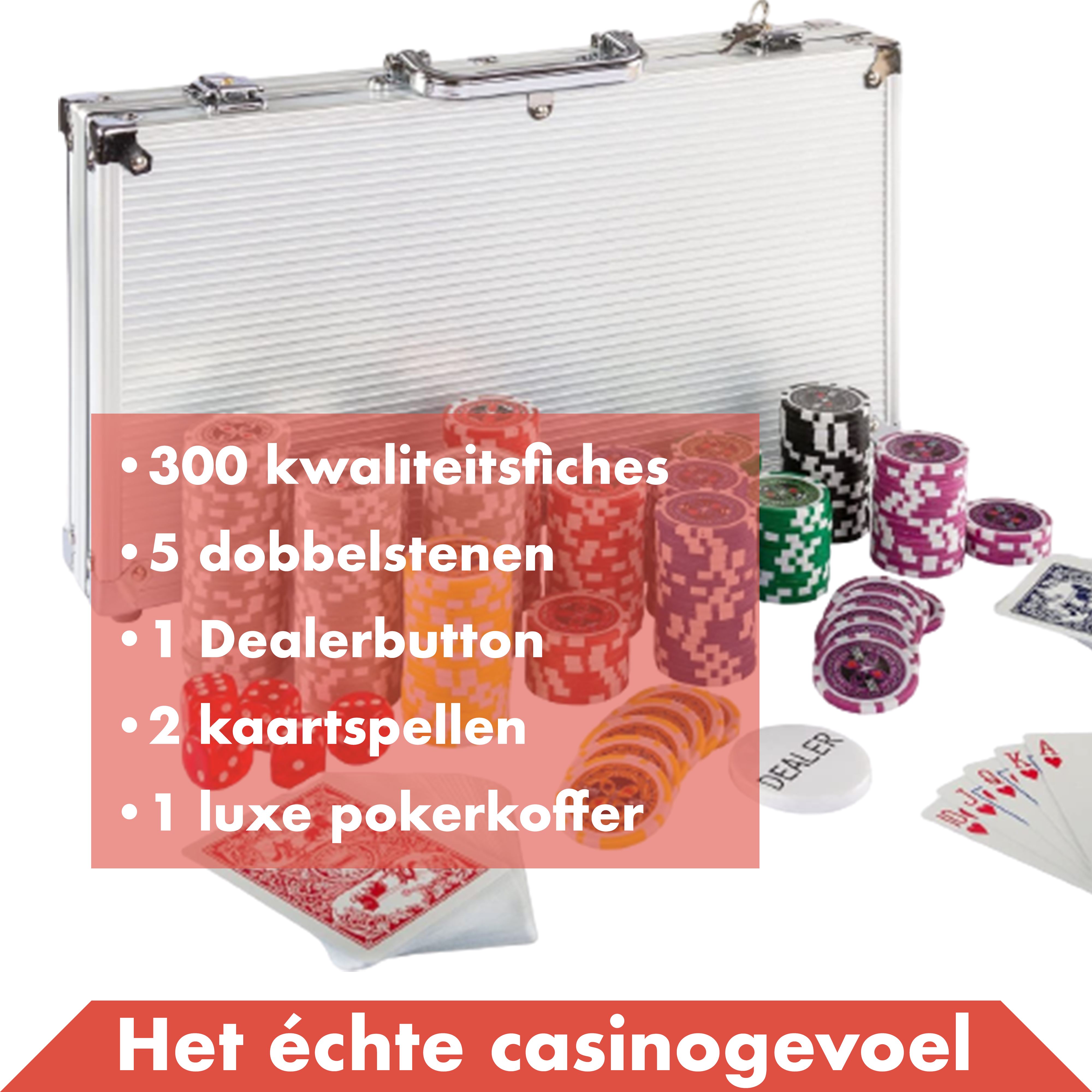 Pokerset 300 Laser