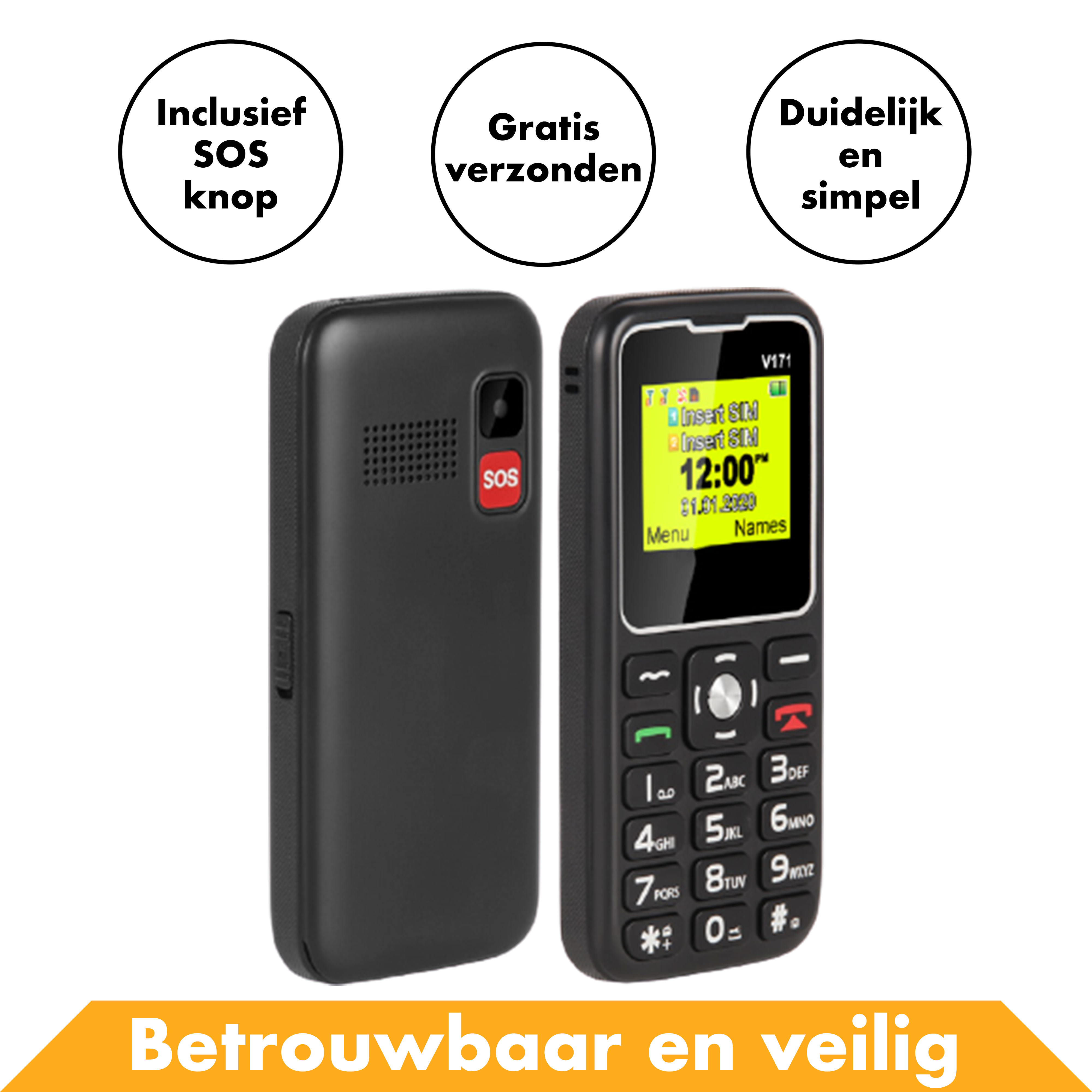 Mobiele Seniorentelefoon