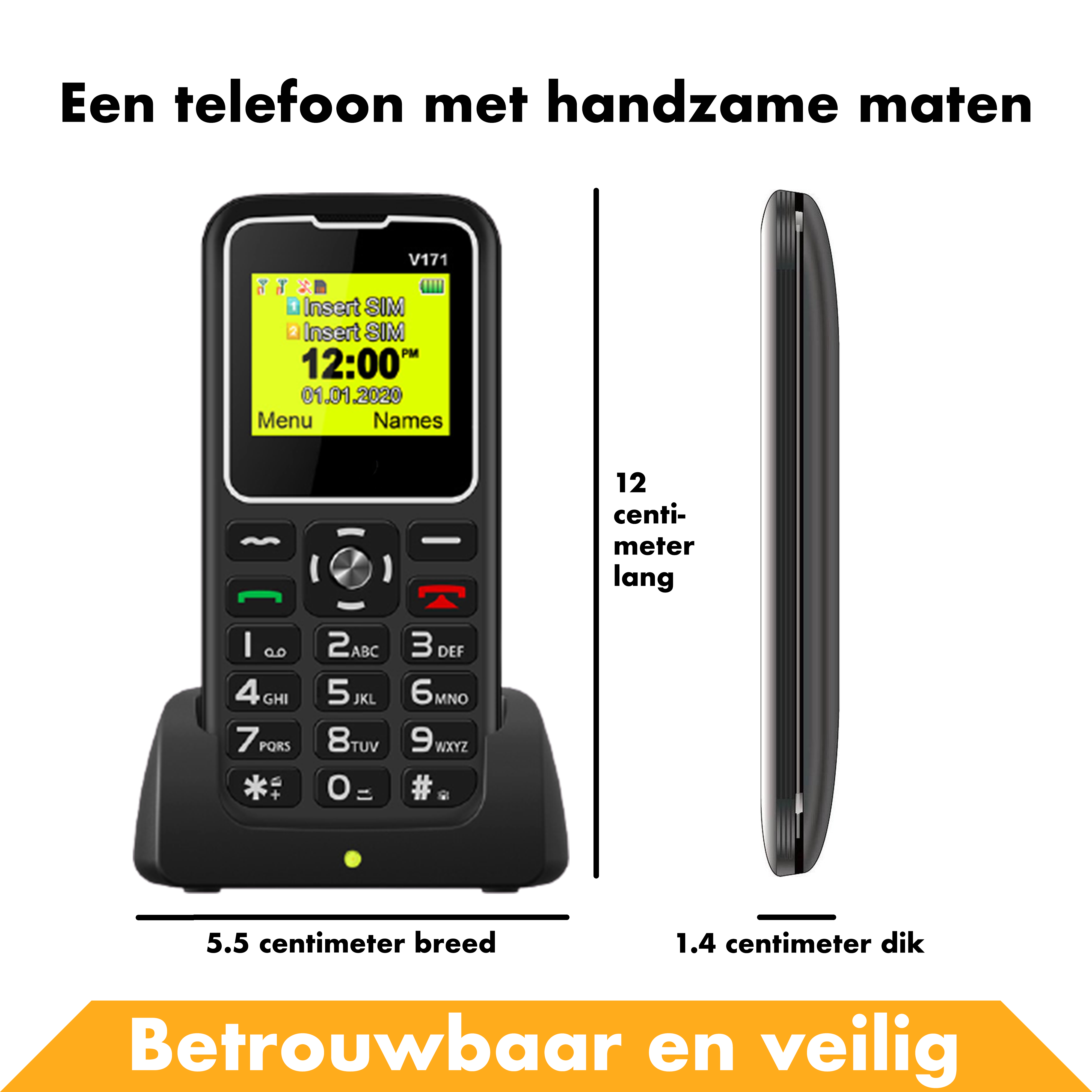 Mobiele Seniorentelefoon