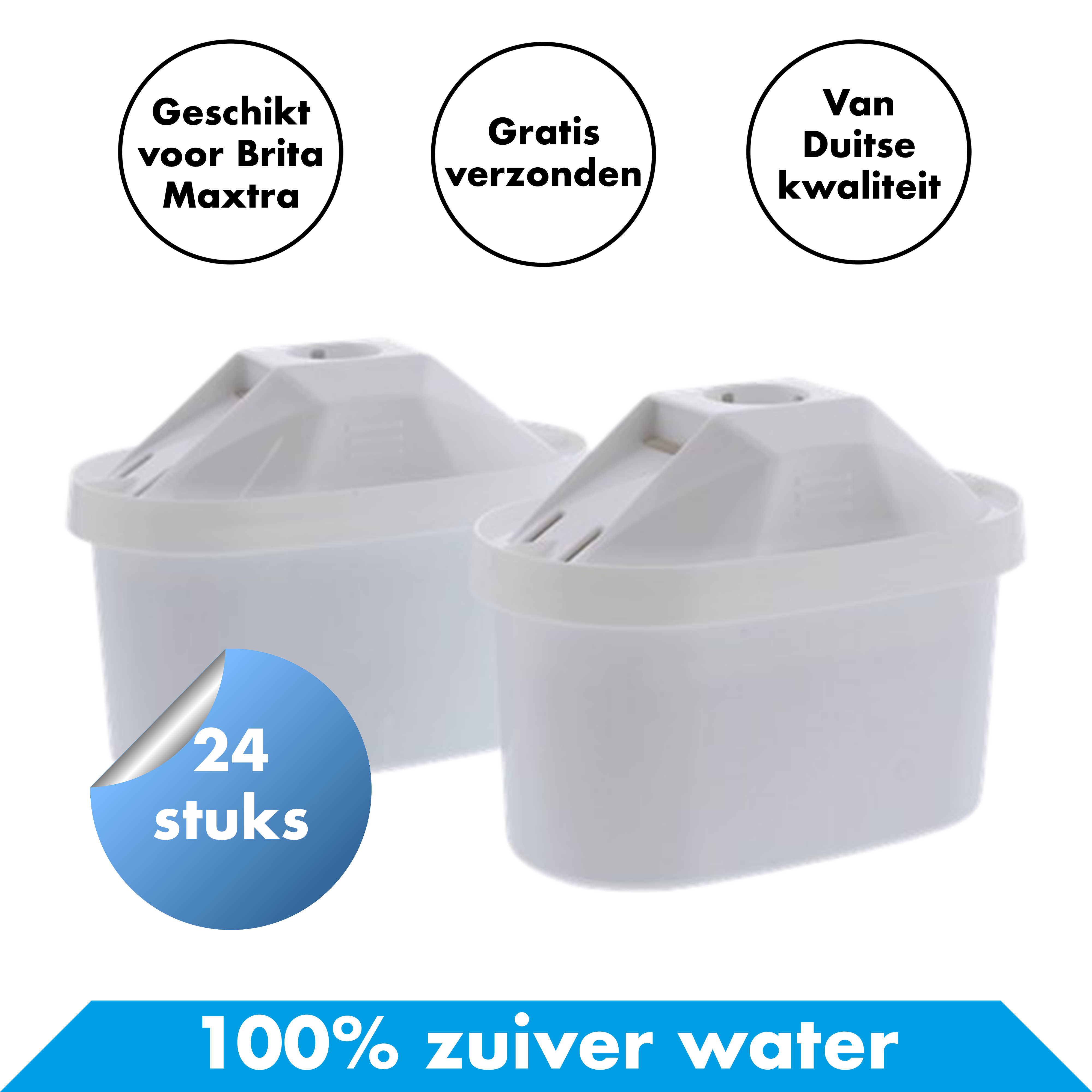 Premium Filterpatronen - 24 Stuks